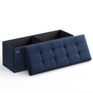 Songmics 43" Folding Storage Ottoman: $51.63 Songmics 43" Folding Storage Ottoman: $51.63