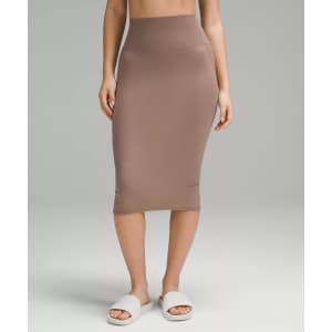 lululemon Women's Nulu Slim-Fit High-Rise Midi Skirt: $29