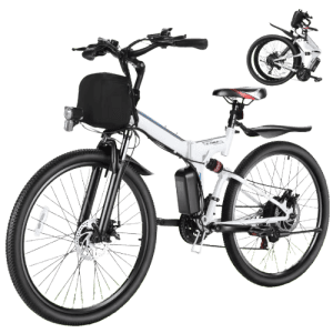 26" 500W Folding Electric Bike: $391