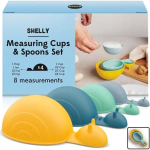 Ototo Shelly Measuring Cups & Spoons Set: $9.95