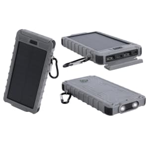 Aduro PowerUp Solar 10,000mAh Dual USB Backup Battery: $15, or 2 for $25