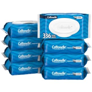 Cottonelle Fresh Feel Flushable Wet Wipes 8-Pack: $10 via Sub. & Save