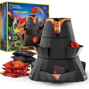 National Geographic Volcano Bean Bag Toss Backyard Game Set: $20 National Geographic Volcano Bean Bag Toss Backyard Game Set: $20