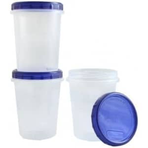 Twist Top Food Storage Containers 3-Pack: $6.16