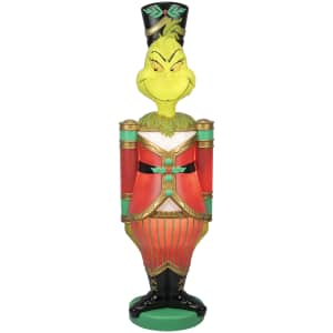 Dr. Seuss' The Grinch Giant Christmas Nutcracker: $50