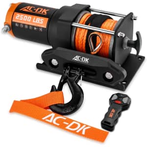 2,500-lb. Synthetic Rope Winch Kit: $80