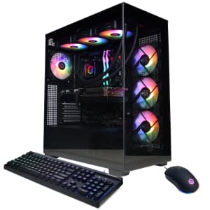 CyberPowerPC 9th-Gen. Ryzen 7 Gaming Desktop PC w/ 32GB RAM, 2TB SSD & Nvidia RTX 5070 Ti: $1,899