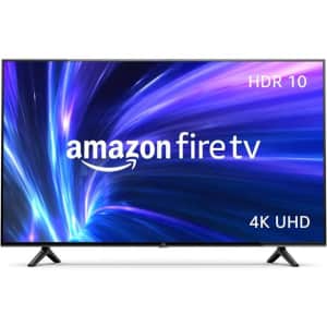 Amazon Fire 43" 4K Smart TV: $200