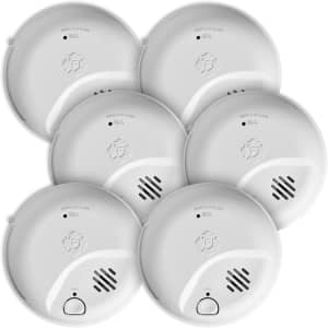 First Alert SMICO100-AC Smoke & Carbon Monoxide Alarm 6-Pack: $164