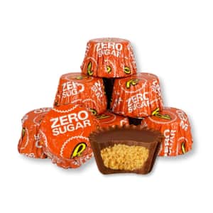 Reese's Miniature Cups Zero Sugar 5-lb Bag: $30 Reese's Miniature Cups Zero Sugar 5-lb Bag: $30