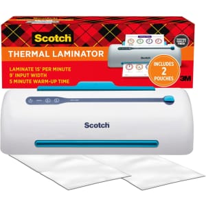 Scotch Thermal Laminator: $38 w/ Prime