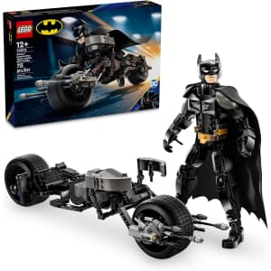 LEGO DC Batman Figure & Bat-Pod Bike Set: $31.99