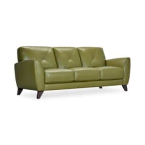 Myia 85" Leather Sofa: $999