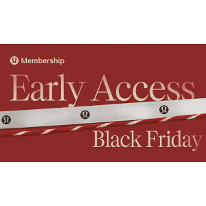 lululemon Black Friday Deals: Early access via iOS app
