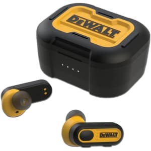 DeWalt Pro-X1 Wireless Bluetooth Jobsite Earbuds: $62 DeWalt Pro-X1 Wireless Bluetooth Jobsite Earbuds: $62