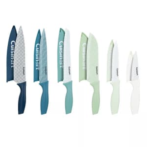 Cuisinart Advantage 12-Piece Ceramic-Coated Cutlery Set: $20 Cuisinart Advantage 12-Piece Ceramic-Coated Cutlery Set: $20