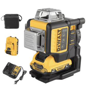 DeWalt 12V Max Green 3x360 Laser Level w/ Battery and Charger: $48