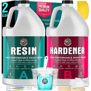 Beast Bond 2-Gallon Epoxy Resin Kit: $94 via Sub. & Save