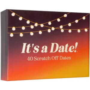 It's a Date! 40 Fun and Romantic Scratch Off Date Ideas: $17 It's a Date! 40 Fun and Romantic Scratch Off Date Ideas: $17