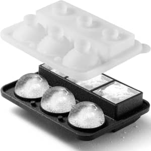 2-in-1 Sphere and Square Ice Cube Mold: $4.98