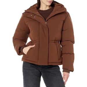 Amazon Essentials Women's Short Waisted Puffer Jacket: from $16 Amazon Essentials Women's Short Waisted Puffer Jacket: from $16