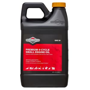 Briggs & Stratton 4-Cycle 48-oz. SAE-30 Oil: $8.97