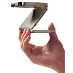 Aurzen Portable Tri-Fold DLP Projector: $260