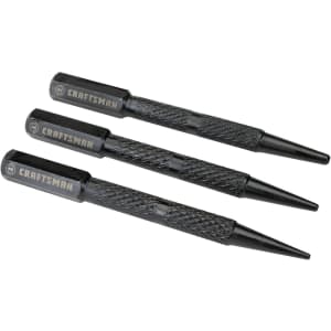 Craftsman 3-Piece Steel Nail Set: $4.43