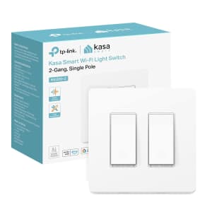 Kasa 2-Gang HS200-2 Smart Switch: $25