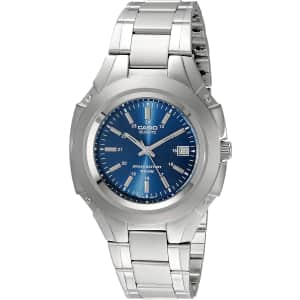 Casio Men's Classic 10-Year Battery Stainless Steel Dress Watch: $34