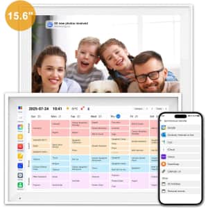 Zrgzob 15.6" Digital Calendar and Chore Chart: $149.50 Zrgzob 15.6" Digital Calendar and Chore Chart: $149.50