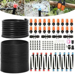 Drip Irrigation System Kit: $25