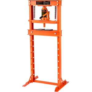 Vevor Orange 12-Ton Steel Hydraulic Jack kit: $99.99