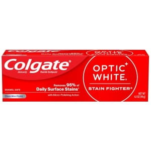 Colgate Optic White Stain Fighter Whitening Toothpaste: $1.80 via Sub. & Save