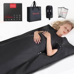 6-Foot Portable Infrared Sauna Blanket: $100 6-Foot Portable Infrared Sauna Blanket: $100