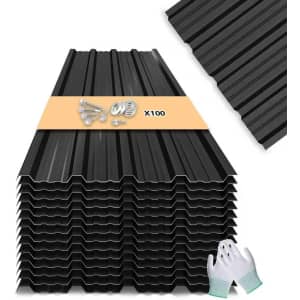 Metal Roofing Panels 20-Pack: $122 Metal Roofing Panels 20-Pack: $122