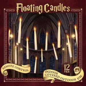 Floating LED Candle 12-Pack: $13