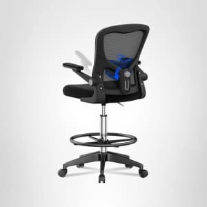 Flexispot Drafting Chair with Lumbar Support: $96 w/ Prime