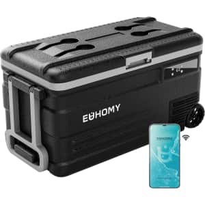 Euhomy 12V 80-Quart Electric Cooler: $313 w/ Prime