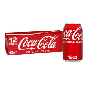 Coca Cola 12-oz. Can 12-Pack: $4.57 via Sub & Save Coca Cola 12-oz. Can 12-Pack: $4.57 via Sub & Save