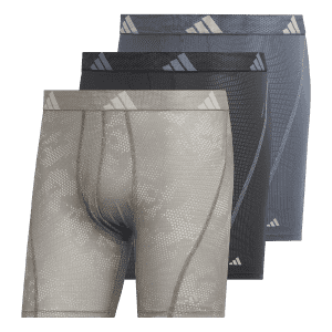 adidas Men's Performance Mesh Graphic Boxer Brief 3-Pack: $13.60
