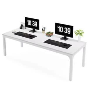 Tribesigns 78.7" Extra Long Computer Desk: $113 Tribesigns 78.7" Extra Long Computer Desk: $113