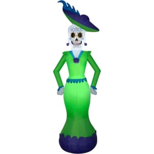 Gemmy 7-Foot Airblown Day of the Dead Woman Inflatable: $29.99