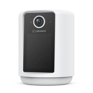 Sannce 2K Battery Powered Wire-Free Home Camera: $26