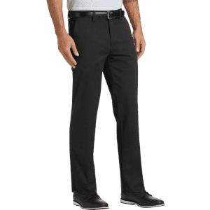 Haggar Men's Iron Free Straight Fit Flat Front Pants: $19.99