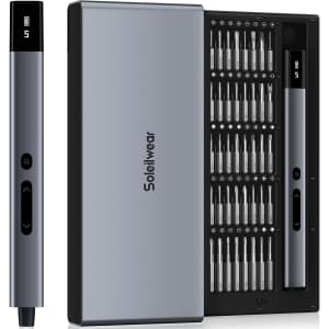 Soleilwear 50-in-1 Mini Electric Screwdriver Set: $20 w/ Prime