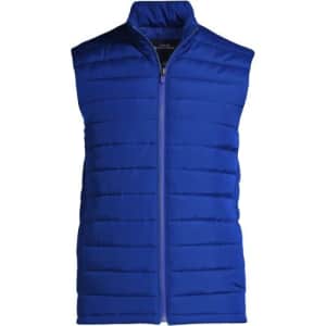 Lands' End Men's Insulated Vest (sizes M & L): $12 Lands' End Men's Insulated Vest (sizes M & L): $12