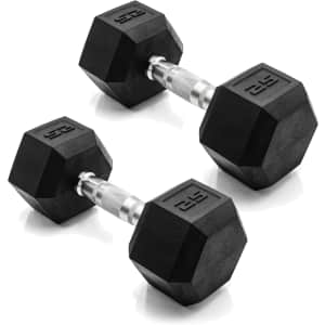 CAP 25-lb. Dumbbell Pair: $39