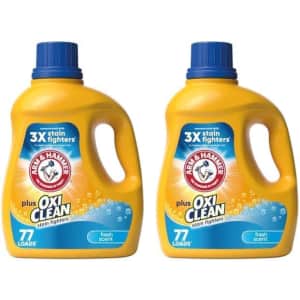 Arm & Hammer OxiClean Detergent 2-Pack: $10.48 Arm & Hammer OxiClean Detergent 2-Pack: $10.48