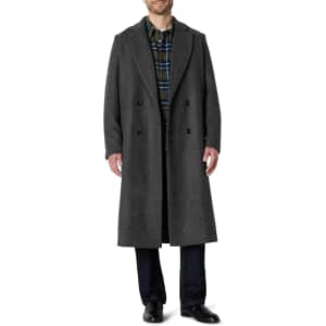 Amazon Essentials Men's Wool Blend Topcoat: $25